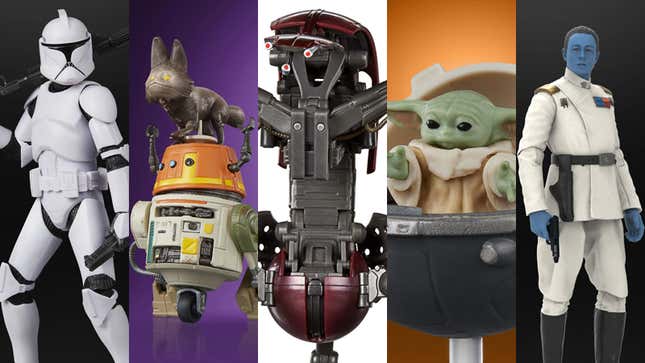 Imagen para el artículo titulado El nuevo juguete de Star Wars de Hasbro incluye un droide muy enrollable
